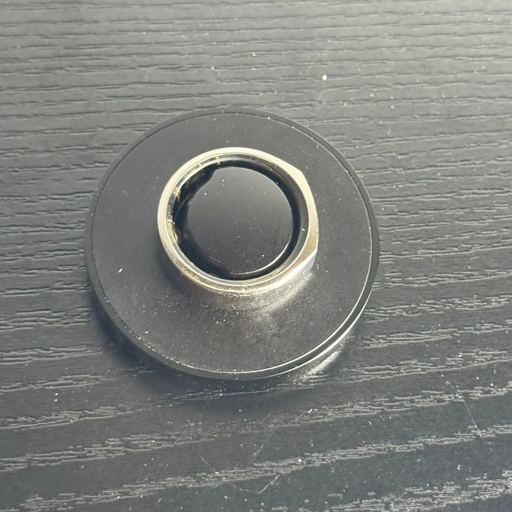 Oura Ring Gen 3 Horizon Silver Size 10 Activity Sleep Tracker Smart Charger